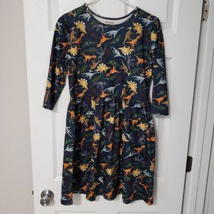 La Vie Lente Dinosaur Skater Dress